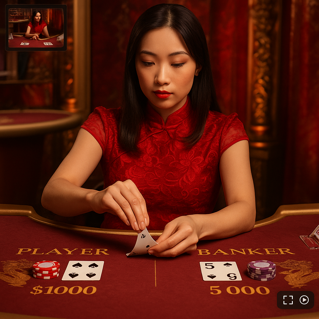 BDMBet - Live Baccarat - Authentic Casino Table Game