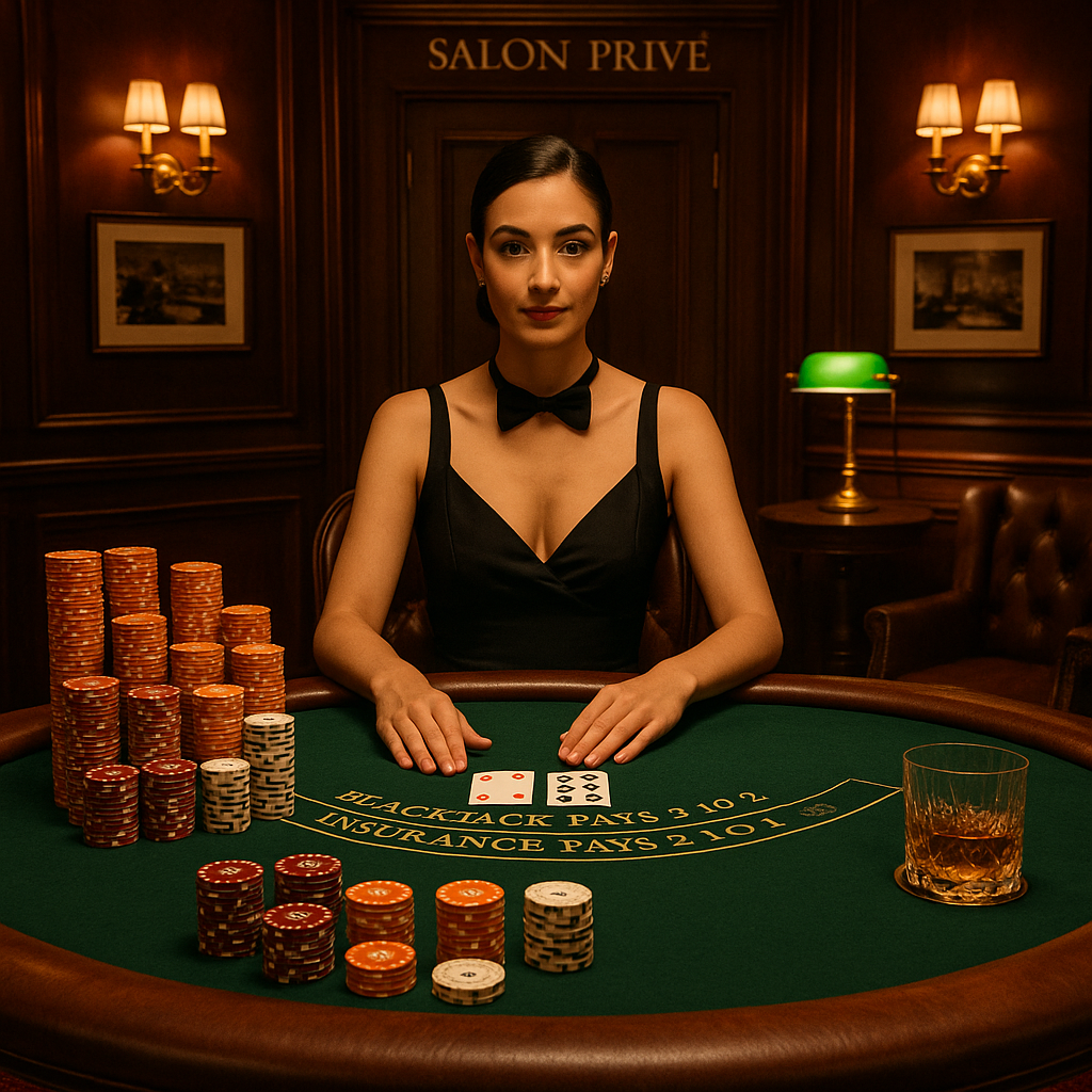 BDMBet - Live Blackjack - Croupiers en Direct HD