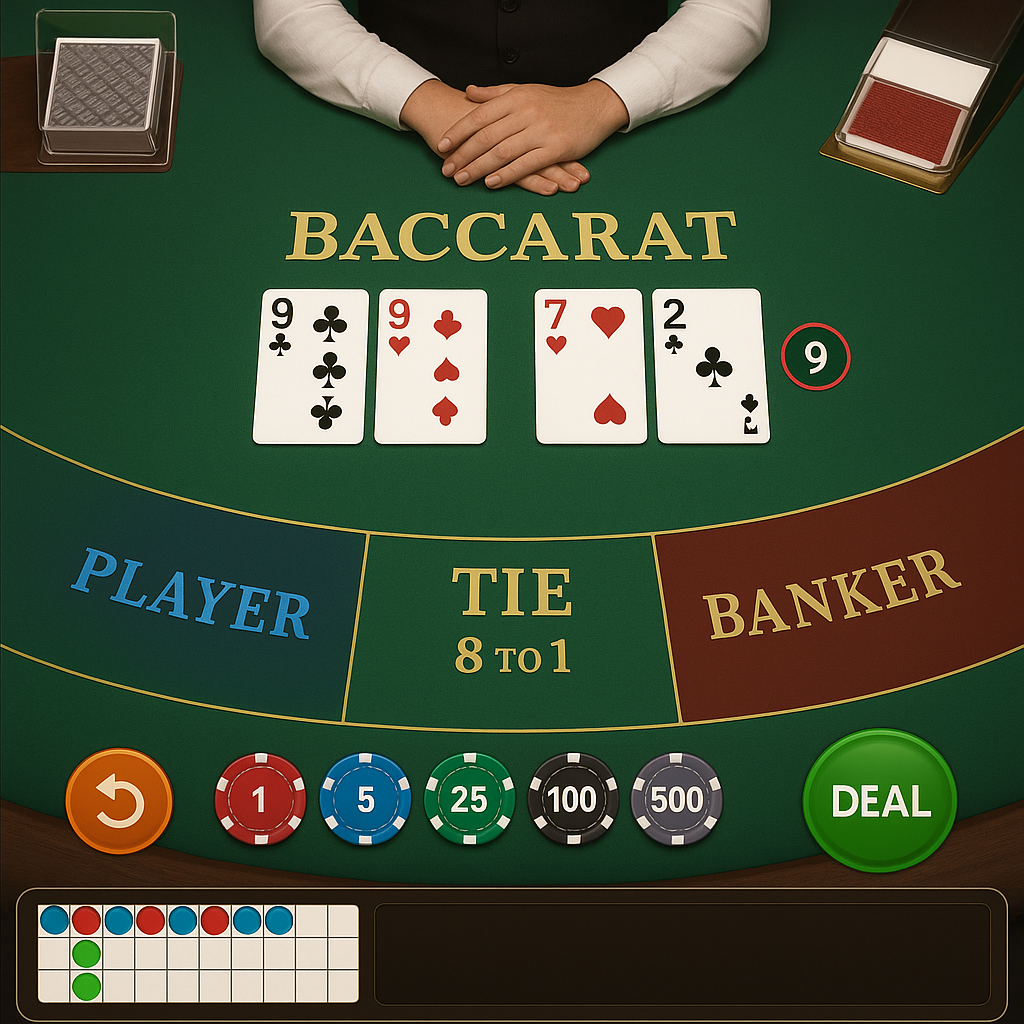 BDMBet - Baccarat - Élégance et Tendances des Pros