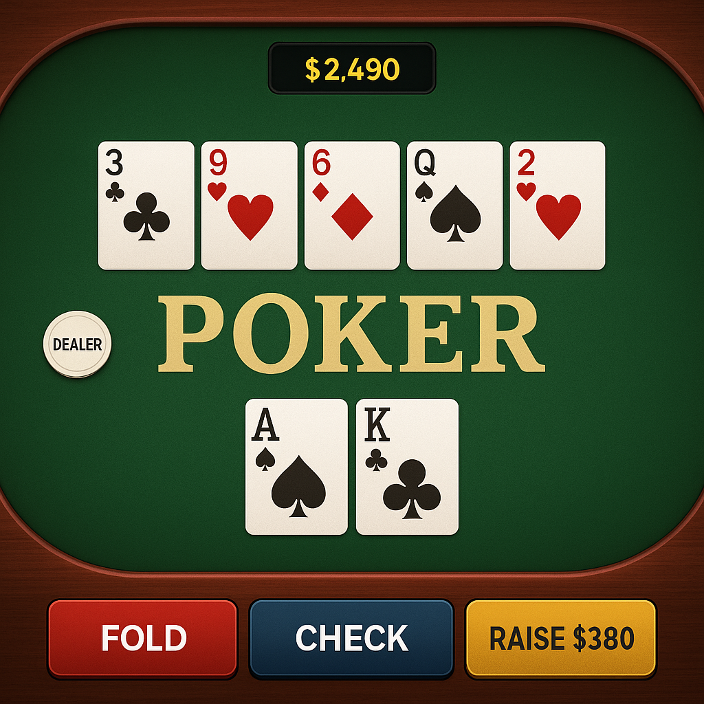 BDMBet - Texas Hold'em Poker - Bluff et IA Avancée